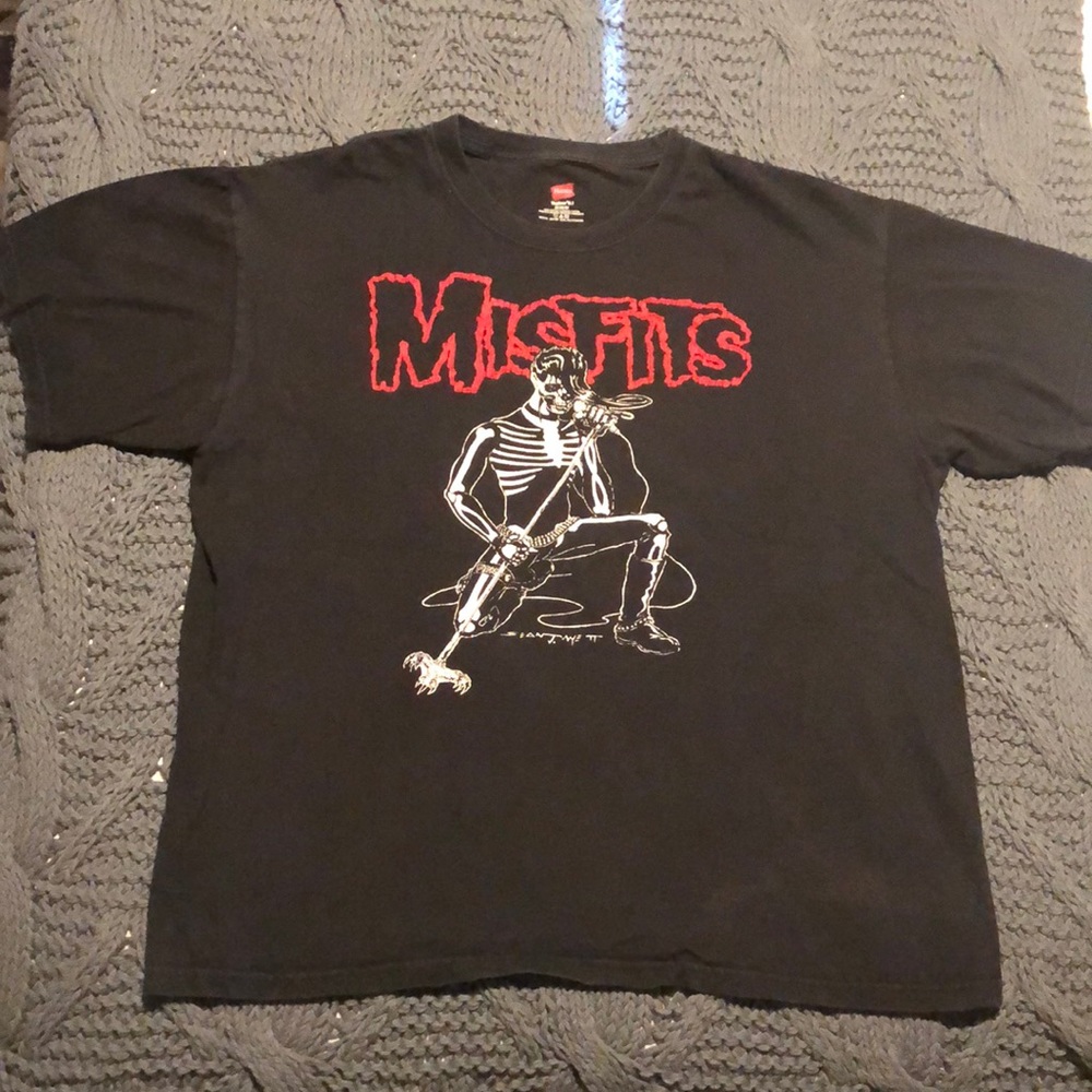 Misfits Punk Band Black t -shirt